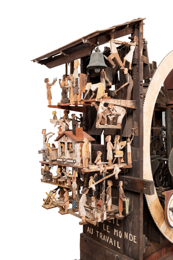 Photographie de l'horloge d'Amédée Bernardi